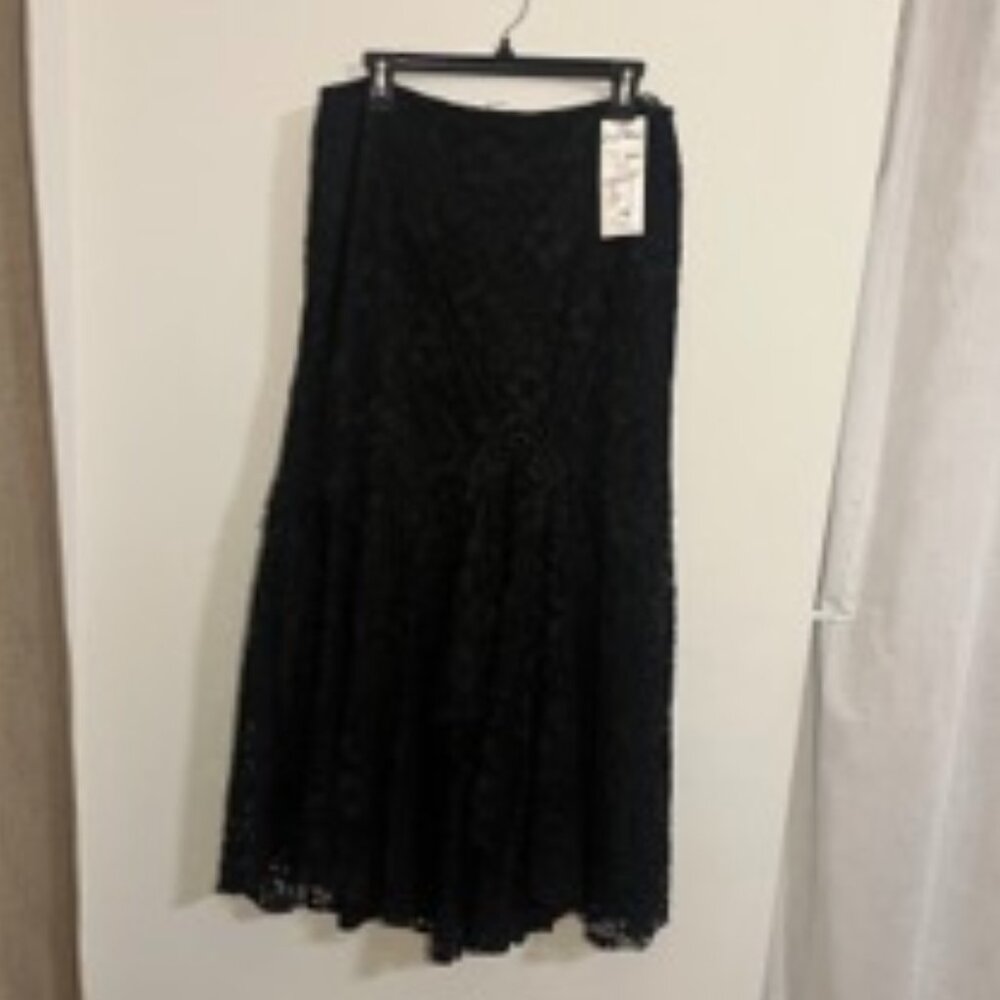 NWT Joseph Ribkoff boho bling skirt